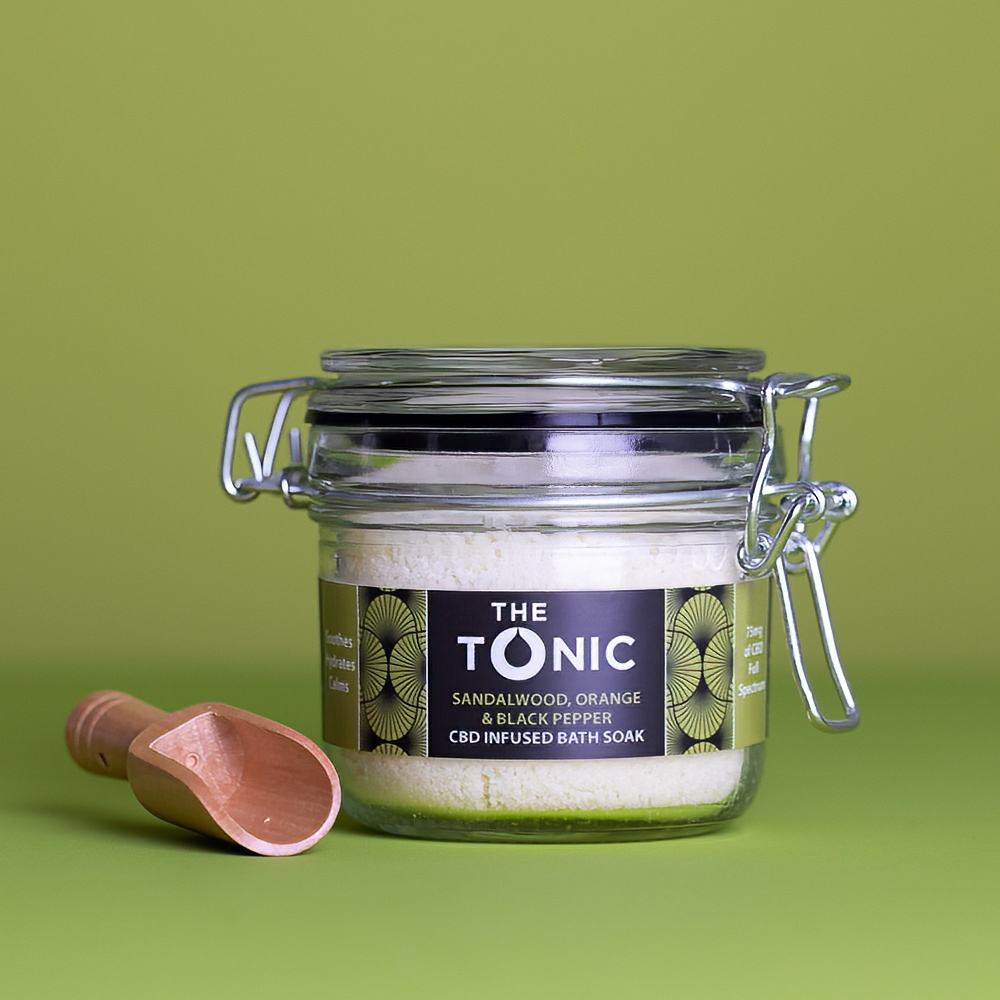 CBD and Epsom Salt Bath Soak - The Tonic Tribe